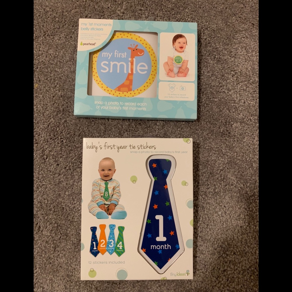 My Firsts baby stickers for the first year